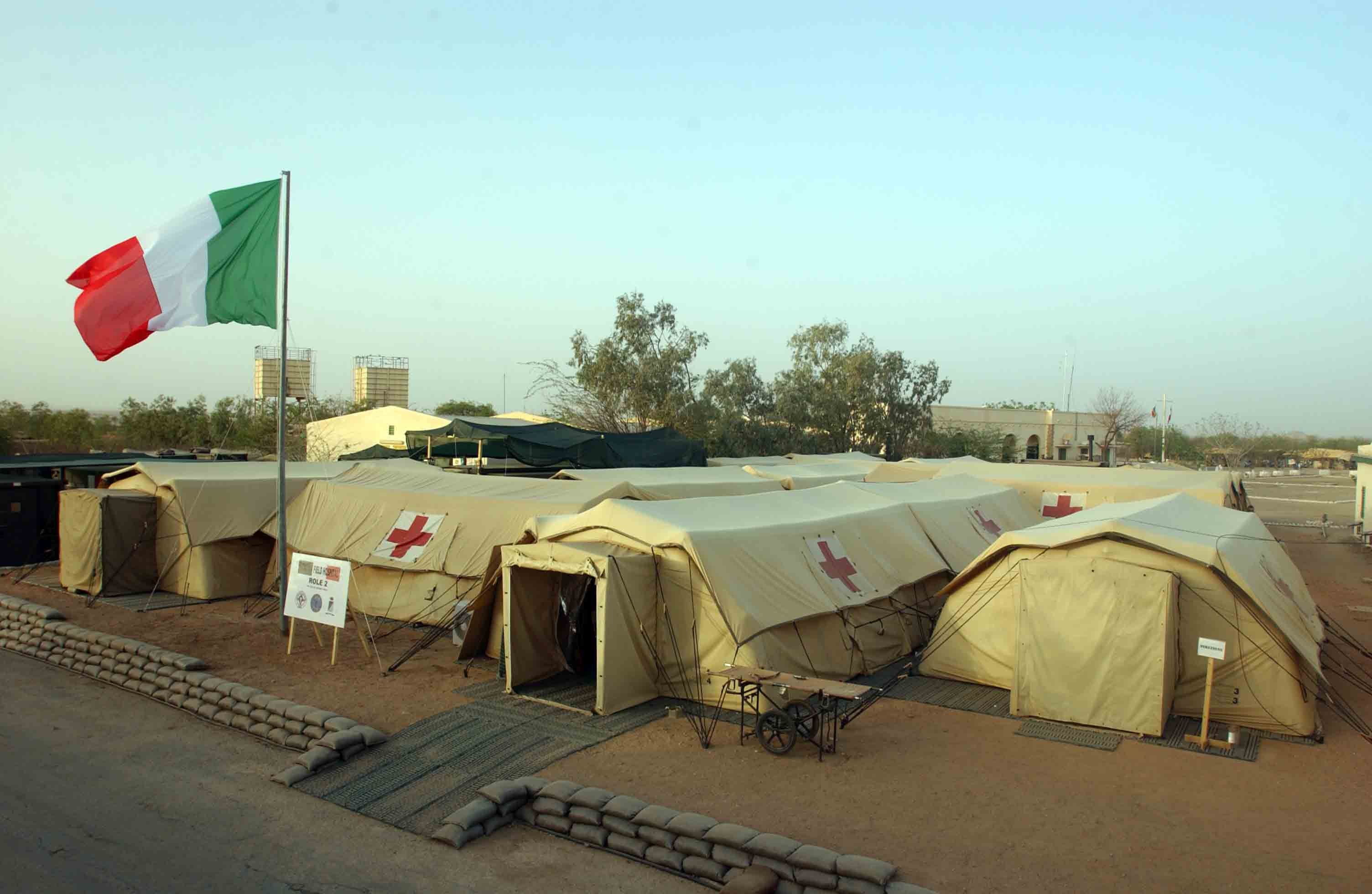 Campamento Base e Ospedale da Campo Role 2